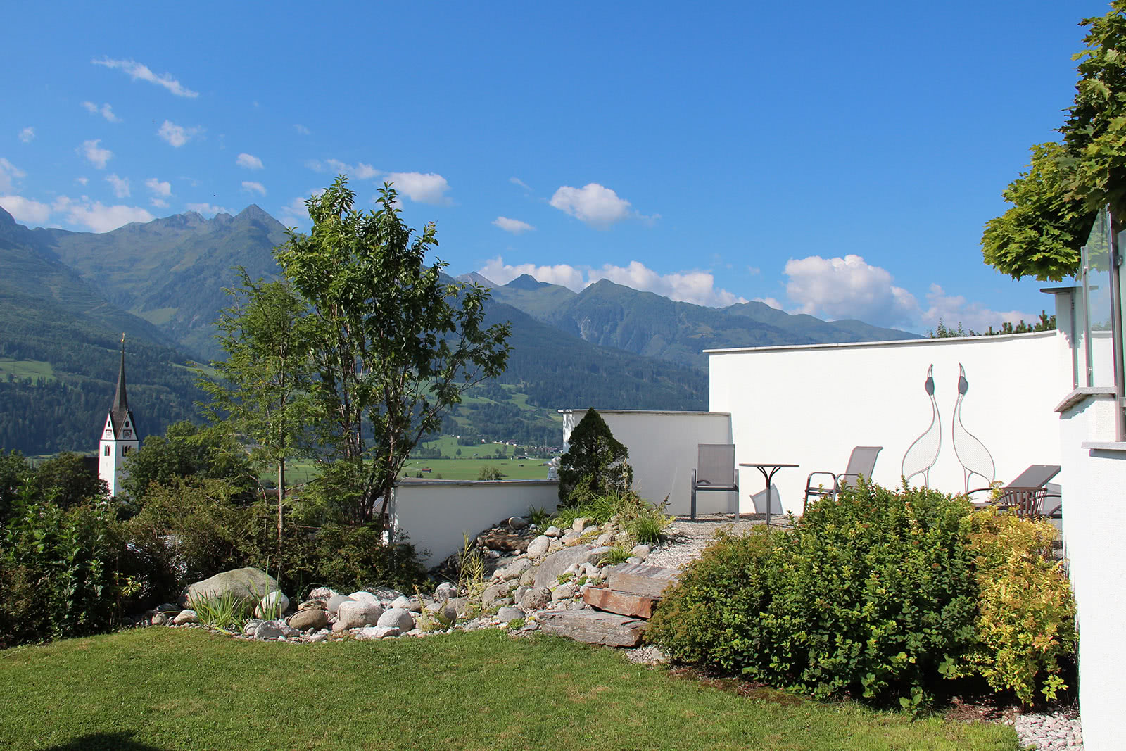 Chalet Sonnenheim Piesendorf buitenaanzicht balkon